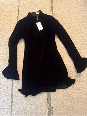 mini dress nsfw Black Nude Mesh Sheer Long Sleeve Mini Dress